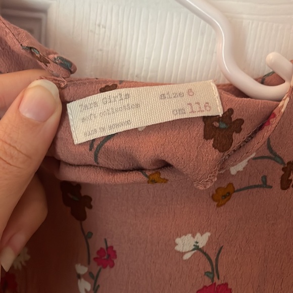 ZARA Girls Floral Dress - Picture 3 of 4